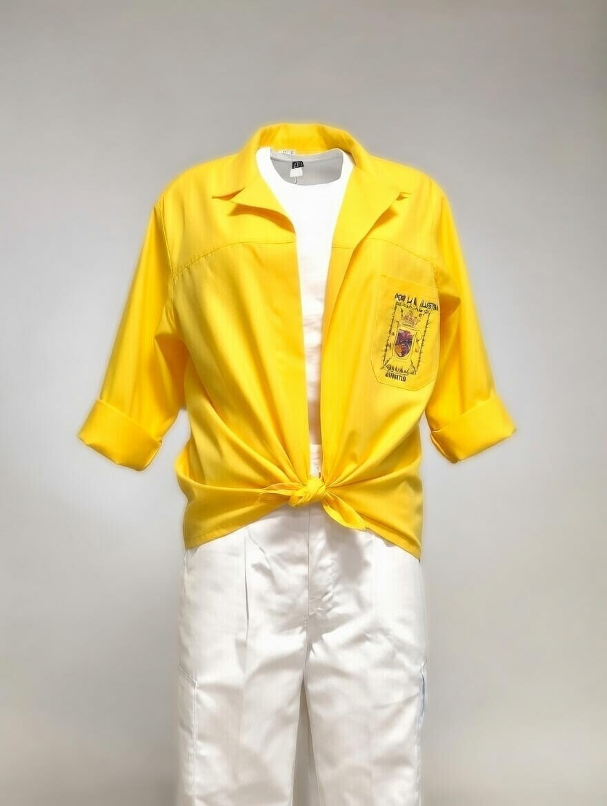 Blusa para Peña AMARILLA LIMÓN - BAJO PEDIDO ENTREGA EN 15 DIAS