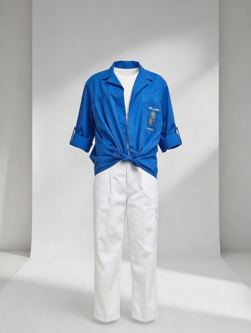 Blusa para Peña AZULINA - BAJO PEDIDO ENTREGA EN 15 DIAS