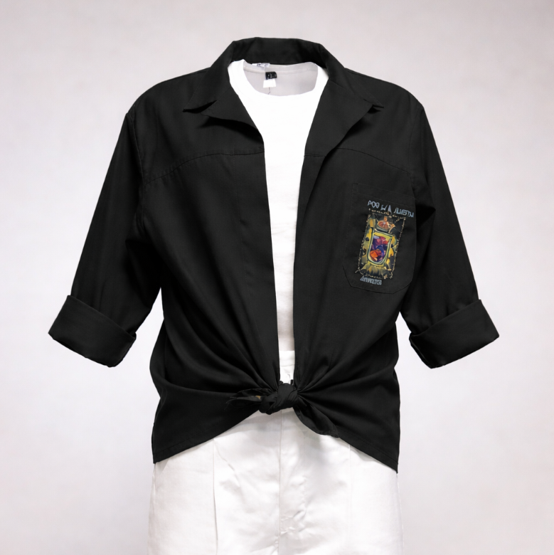 Blusa para Peña NEGRA - BAJO PEDIDO ENTREGA EN 15 DIAS